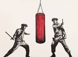 Sparring — Banksy